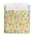 Paisley Print Yellow Duvet Cover Double Side (Full/ Double Size) View2