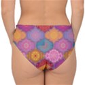 Vintage Love Mandala Double Strap Halter Bikini Bottom View2