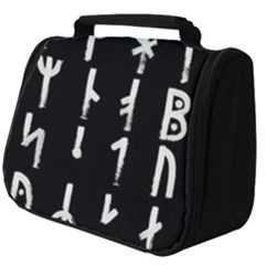 Medieval Runes Collected Inverted Complete Full Print Travel Pouch (big) by WetdryvacsLair