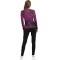 Red melty Abstract Women s Long Sleeve Rash Guard View2