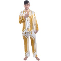 1 Best Dad Men s Long Sleeve Satin Pajamas Set by blackacturus