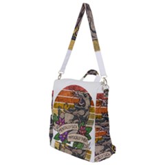 Possum - Mentally Sick Physically Thick Crossbody Backpack by Valentinaart