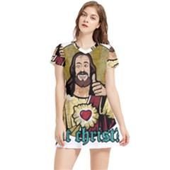 Buddy Christ Women s Sports Skirt by Valentinaart