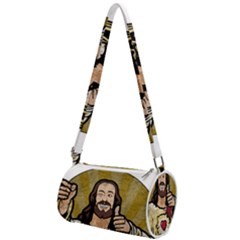 Buddy Christ Mini Cylinder Bag by Valentinaart