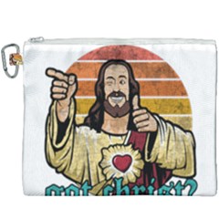 Got Christ? Canvas Cosmetic Bag (xxxl) by Valentinaart