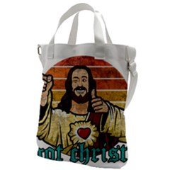 Got Christ? Canvas Messenger Bag by Valentinaart