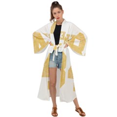 Orwell 84 Maxi Kimono by Valentinaart