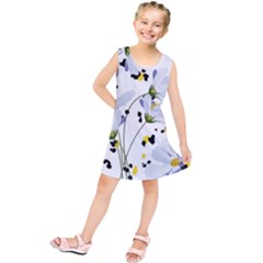 Tree Poppies  Kids  Tunic Dress by Sobalvarro