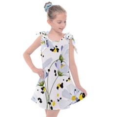 Tree Poppies  Kids  Tie Up Tunic Dress by Sobalvarro