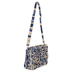 Leopard Skin  Shoulder Bag With Back Zipper by Sobalvarro