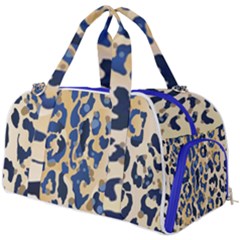 Leopard Skin  Burner Gym Duffel Bag by Sobalvarro