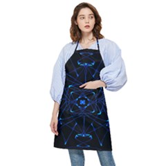 Digital Handdraw Floral Pocket Apron