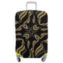 Black And Orange Geometric Design Luggage Cover (Medium) View1