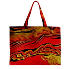 Warrior s Spirit  Zipper Mini Tote Bag by BrenZenCreations