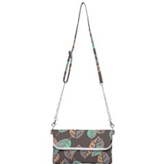 Leaf Brown Mini Crossbody Handbag by Dutashop