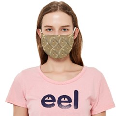 Gold Background Modern Cloth Face Mask (adult) by Dutashop