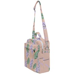 Leaf Pink Crossbody Day Bag by Dutashop