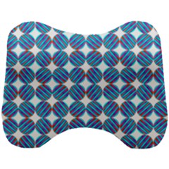 Geometric Dots Pattern Head Support Cushion by Dutashop