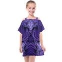 Mandala Neon Kids  One Piece Chiffon Dress View1