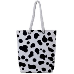 Spots Full Print Rope Handle Tote (small) by Sobalvarro