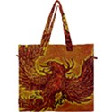 Phoenix Rising Canvas Travel Bag View1