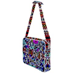 Sugar Skull Pattern 2 Cross Body Office Bag by ExtraAwesomeSauce