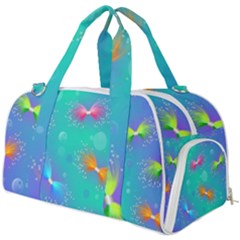 Non Seamless Pattern Blues Bright Burner Gym Duffel Bag by Dutashop