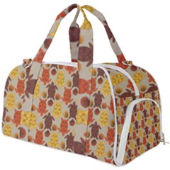 Sea Turtle Sea Life Pattern Burner Gym Duffel Bag by Dutashop