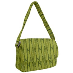 Fern Texture Nature Leaves Courier Bag by Dutashop