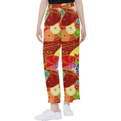 Floral Abstract Women s Pants  by icarusismartdesigns