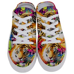 Tiger In The Jungle Half Slippers by icarusismartdesigns