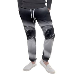 Black And White Snake Men s Jogger Sweatpants by ExtraAwesomeSauce