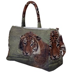 Swimming Tiger Duffel Travel Bag by ExtraAwesomeSauce