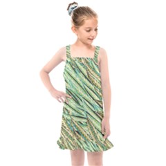 Green Leaves Kids  Overall Dress