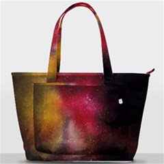 Red And Yellow Drops Back Pocket Shoulder Bag  by goljakoff