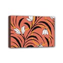 Abstract folk floral art. Flowers print, poster.  Mini Canvas 6  x 4  (Stretched) View1