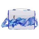 Blue smoke Satchel Shoulder Bag View3