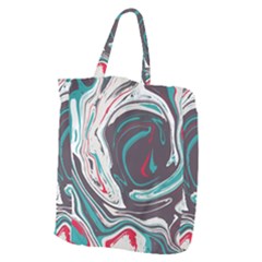 Vector Vivid Marble Pattern 1 Giant Grocery Tote