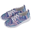 Vector Vivid Marble Pattern 10 Women s Lightweight Sports Shoes View2