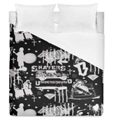 Skater-underground2 Duvet Cover (queen Size) by PollyParadise