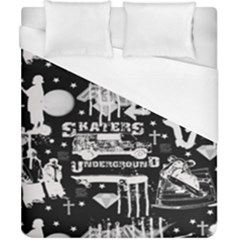 Skater-underground2 Duvet Cover (california King Size) by PollyParadise