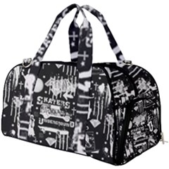 Skater-underground2 Burner Gym Duffel Bag by PollyParadise