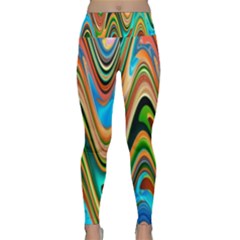 Icecreams2 Lightweight Velour Classic Yoga Leggings by PollyParadise