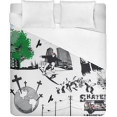 Skaterunderground Duvet Cover (california King Size) by PollyParadise