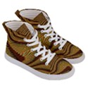 Golden Sands Women s Hi-Top Skate Sneakers View3