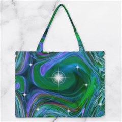 Night Sky Zipper Medium Tote Bag by LW41021