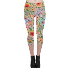 Secretgarden Capri Leggings  by PollyParadise