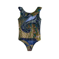 Ancient Seas Kids  Frill Swimsuit