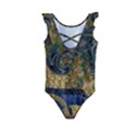 Ancient Seas Kids  Frill Swimsuit View2