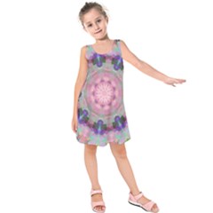 Beautiful Day Kids  Sleeveless Dress by LW323